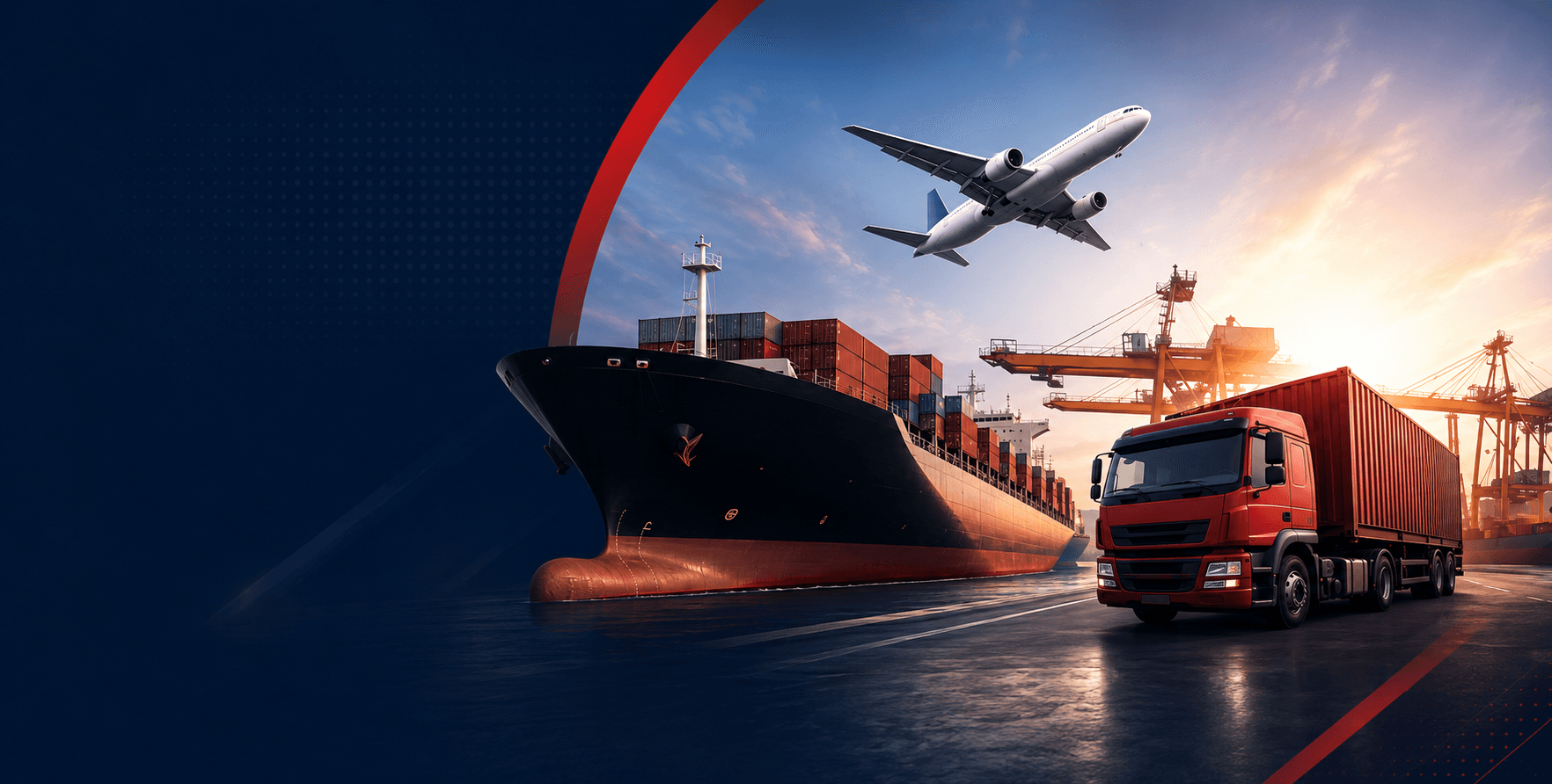 Logistics operations — cargo, freight, and transport